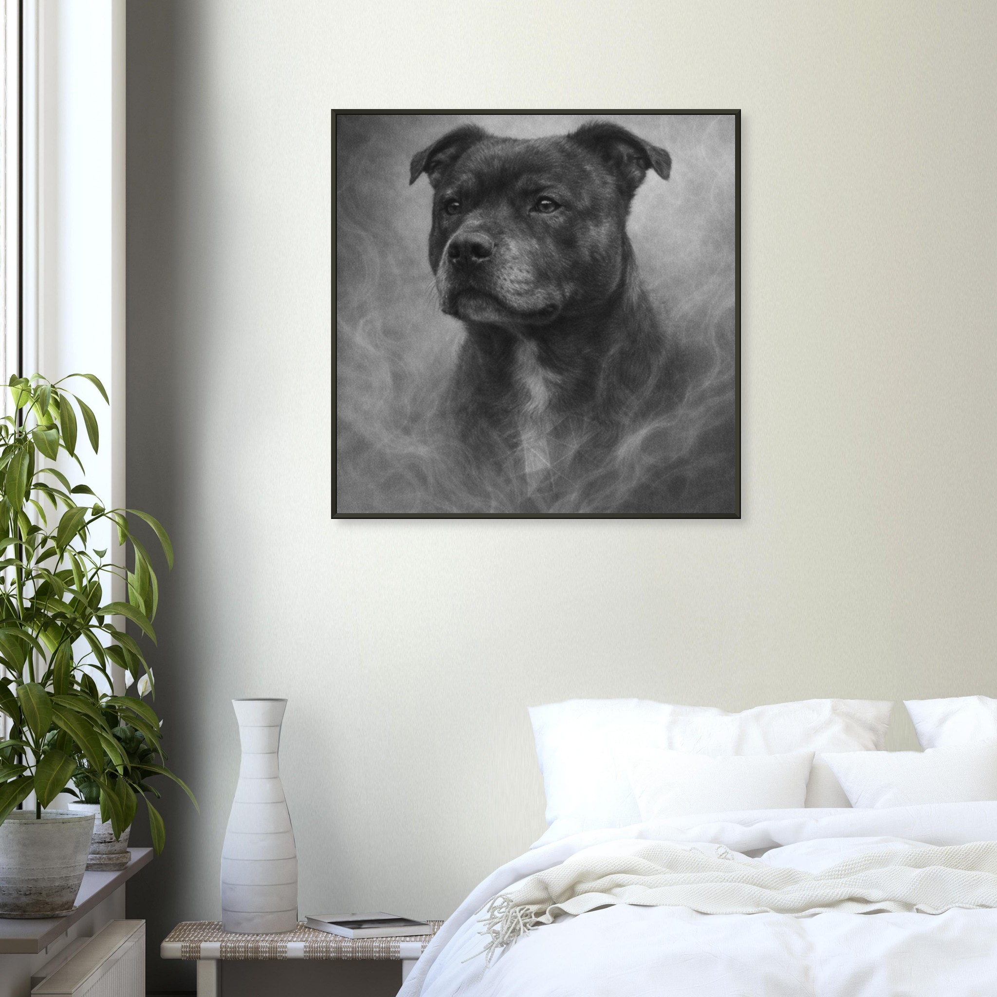 classic semi glossy paper metal framed poster staffy dbd56bf3-0364-4cc0-a80c-16754ca421ef