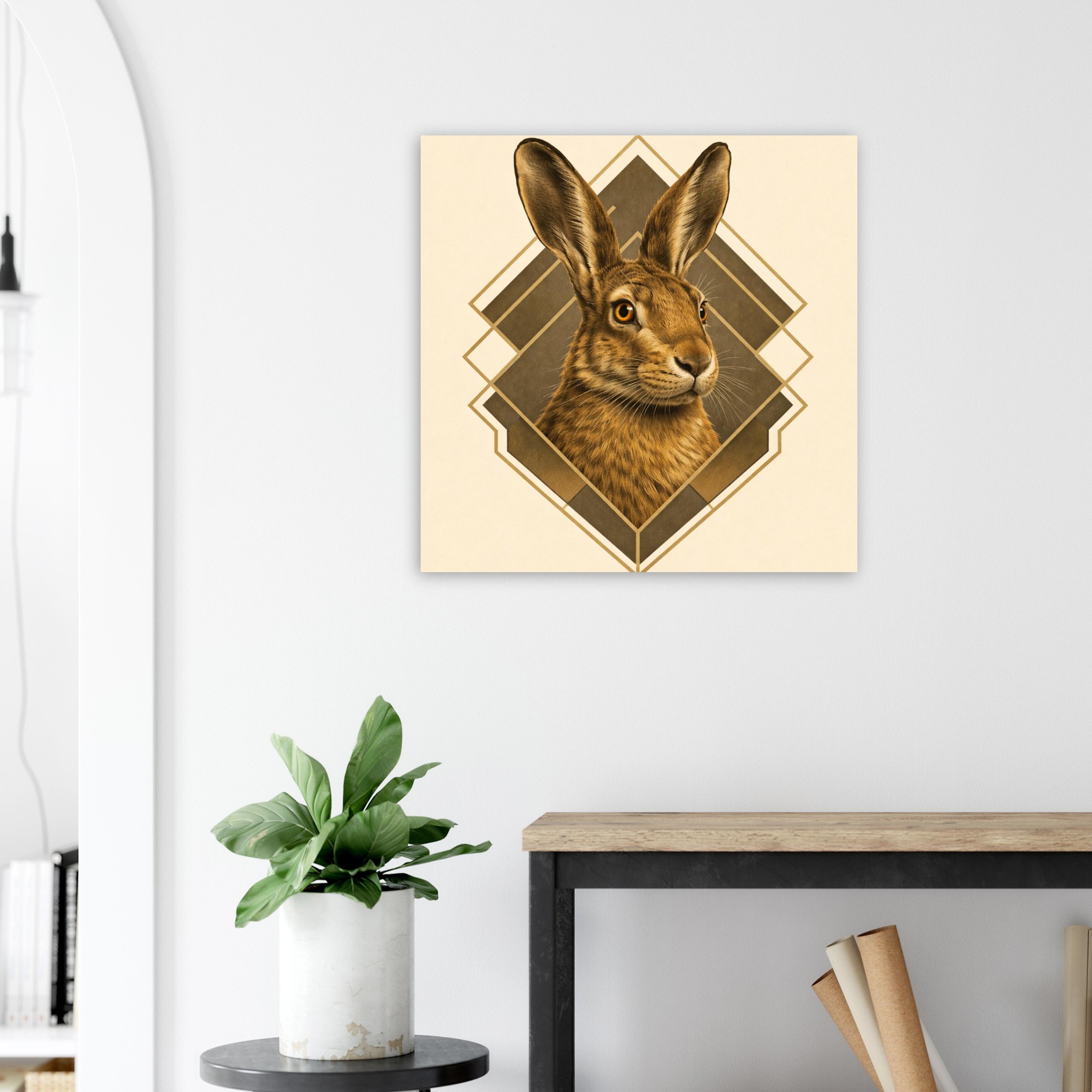 classic semi glossy paper poster hare dc01eb28-5401-4494-9dee-859b86db7424