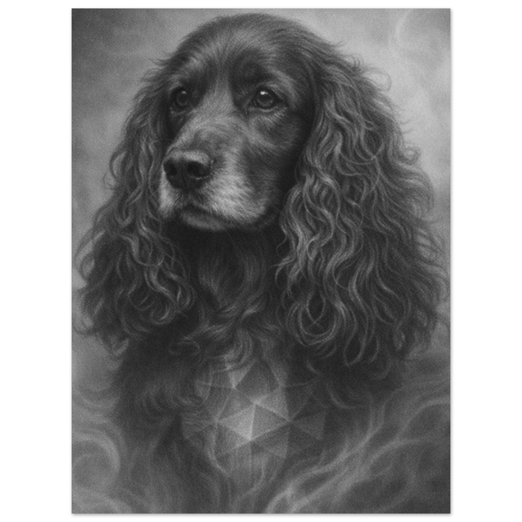 classic semi glossy paper poster cocker spaniel dcaa7835-22a9-45f8-9d83-efd15f2f2a77