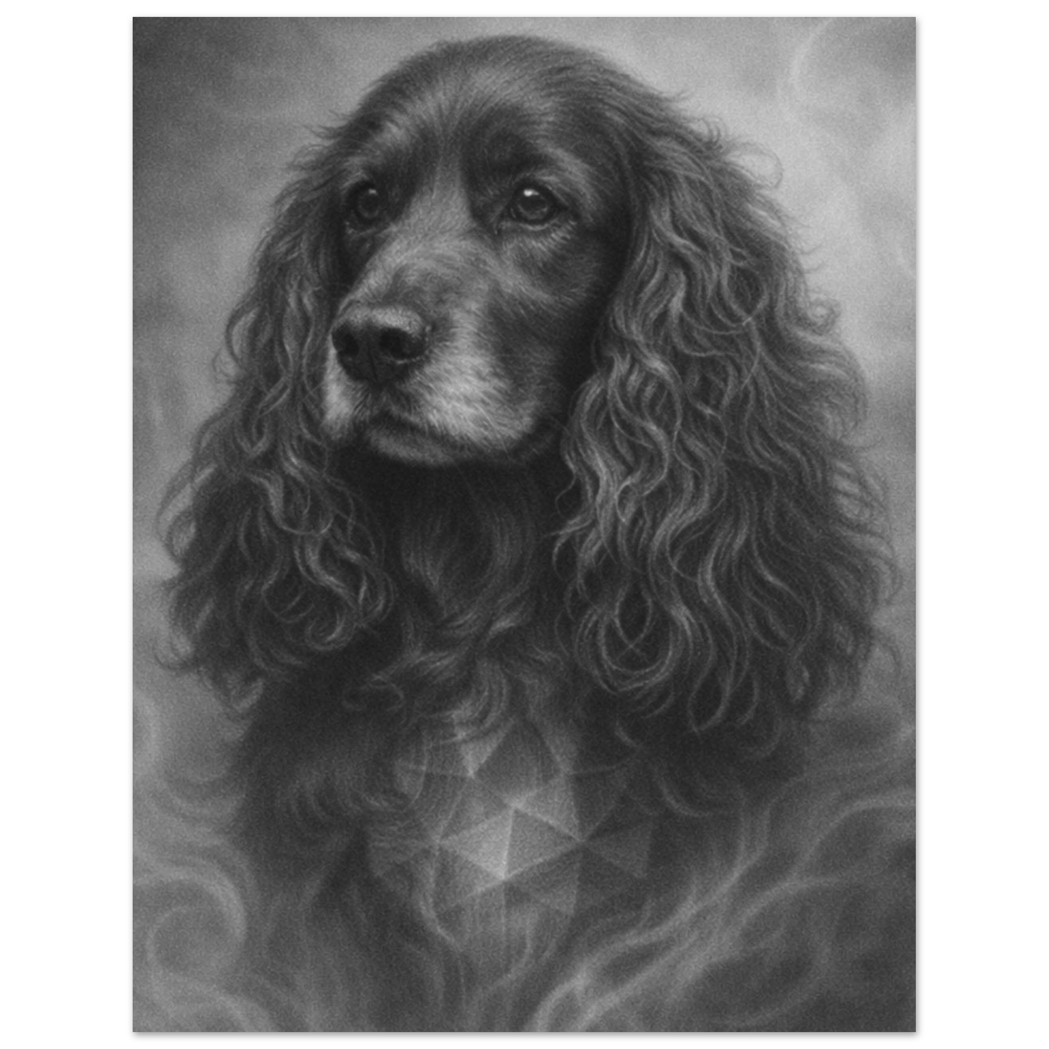 classic semi glossy paper poster cocker spaniel dd4aad4f-ec1f-4ae5-9b58-29930e3f70f1