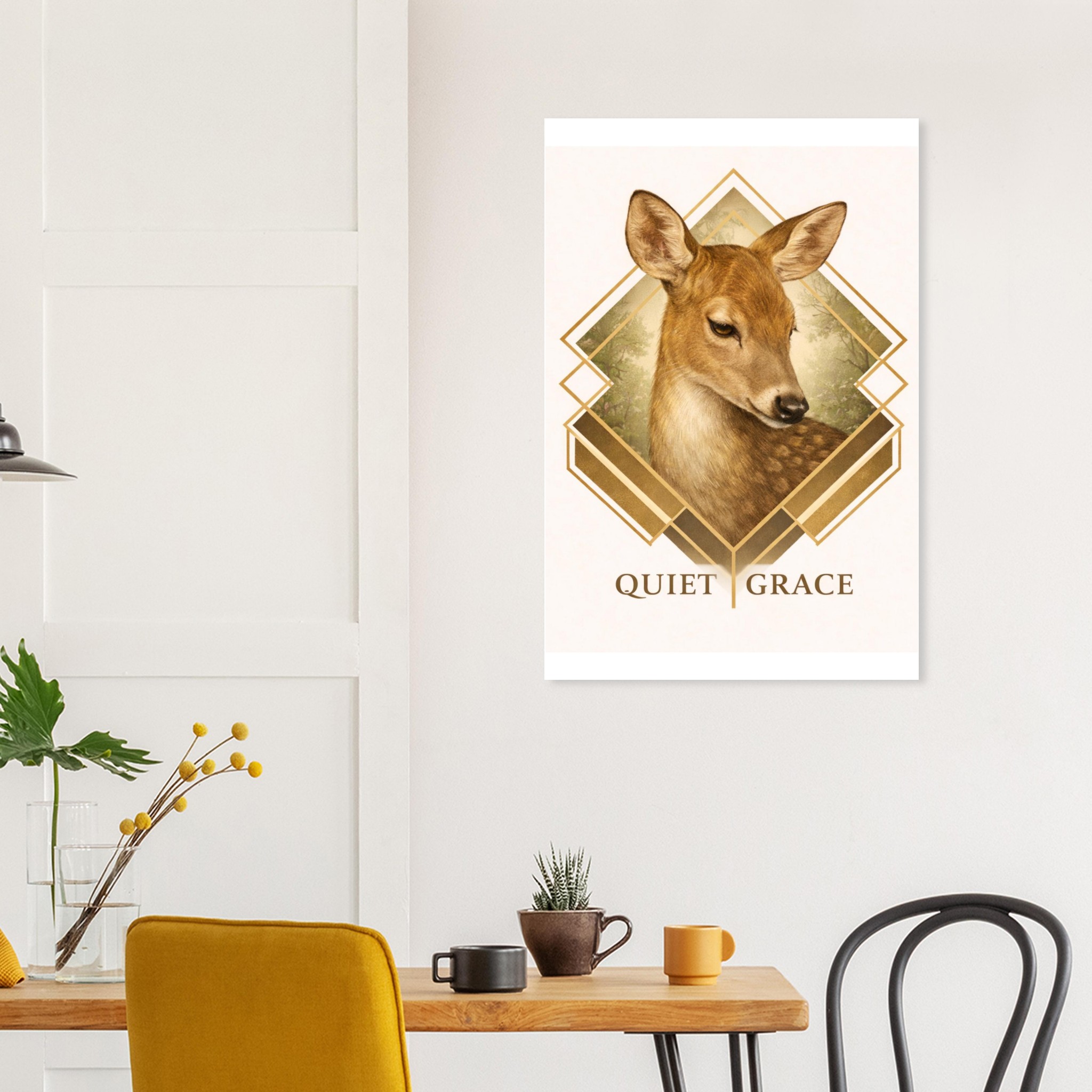 classic semi glossy paper poster, deer de2eeeed-92b8-415e-a80c-dd9a3408a6fd