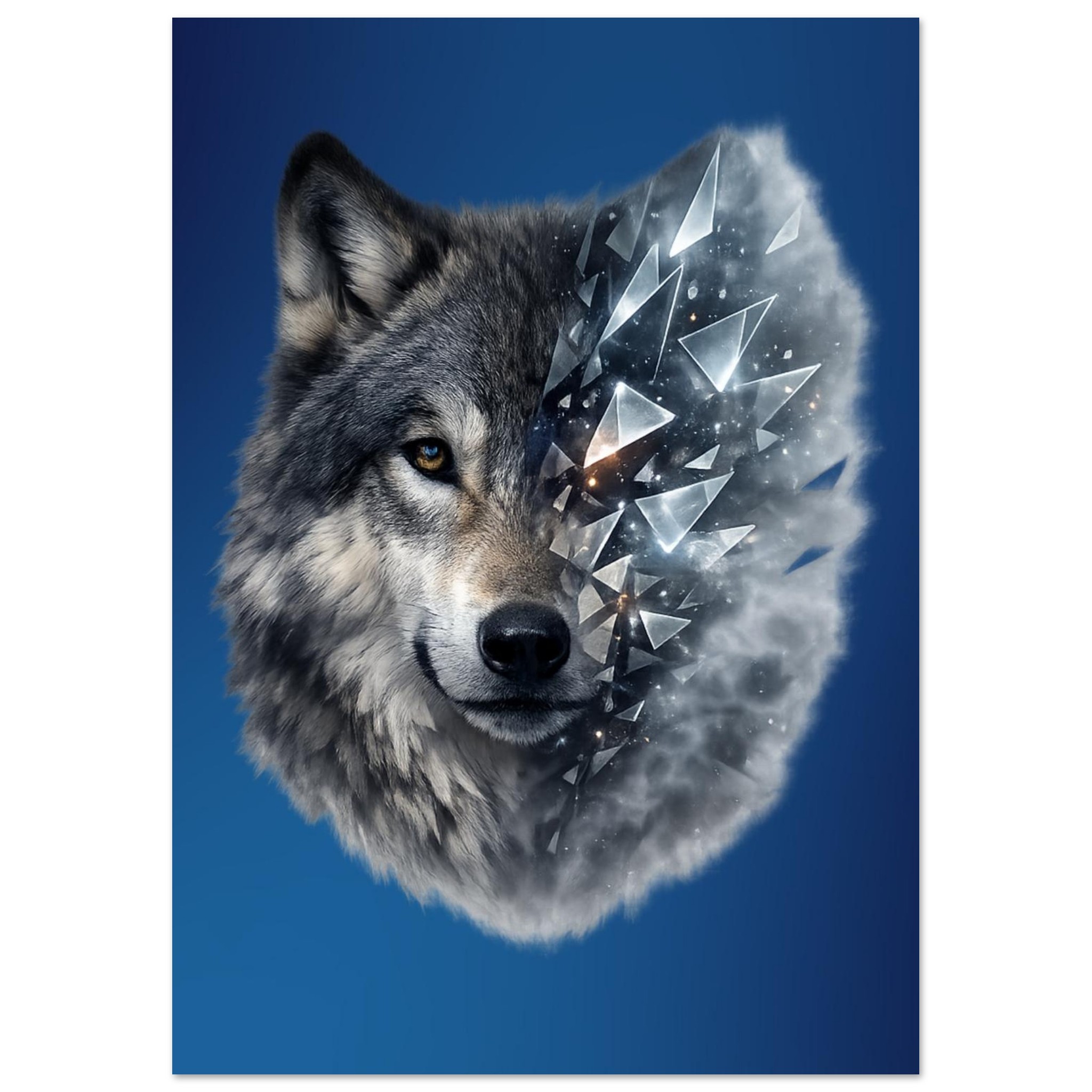 classic semi glossy paper poster wolf dfa2d060-33a6-46fd-985a-271ff3bd33f0