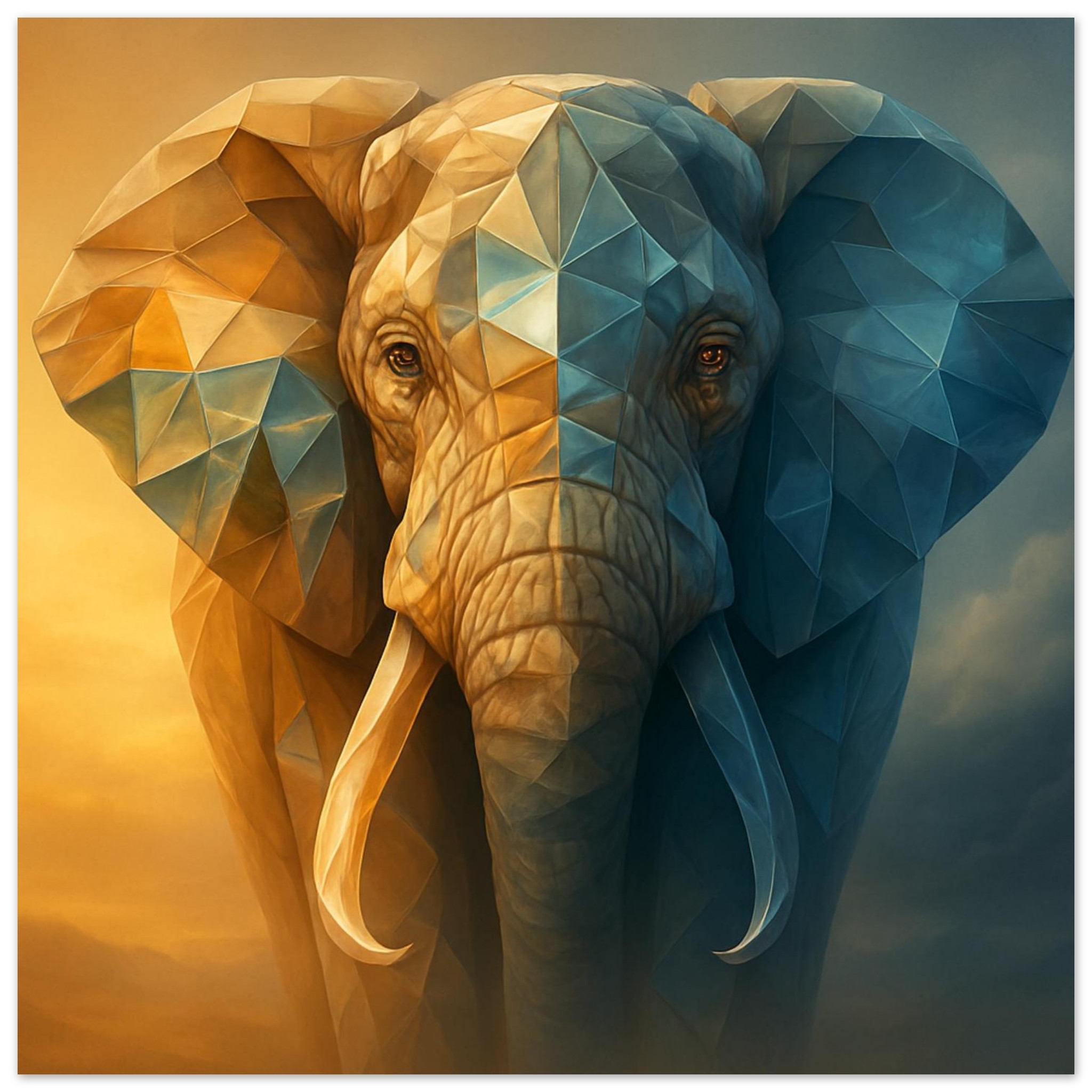 classic semi glossy paper poster elephant dfb46d66-5404-42fd-99d6-ed122840925d