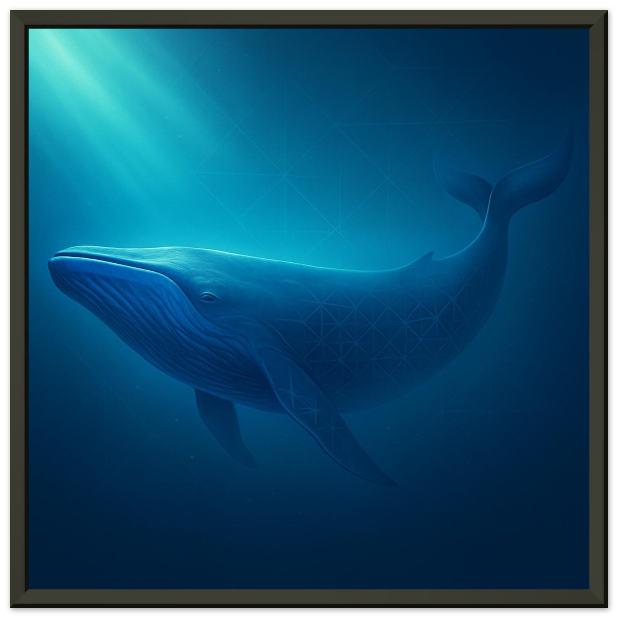 classic semi glossy paper metal framed poster humpback whale e13789e0-17a8-4847-a873-39049132f232