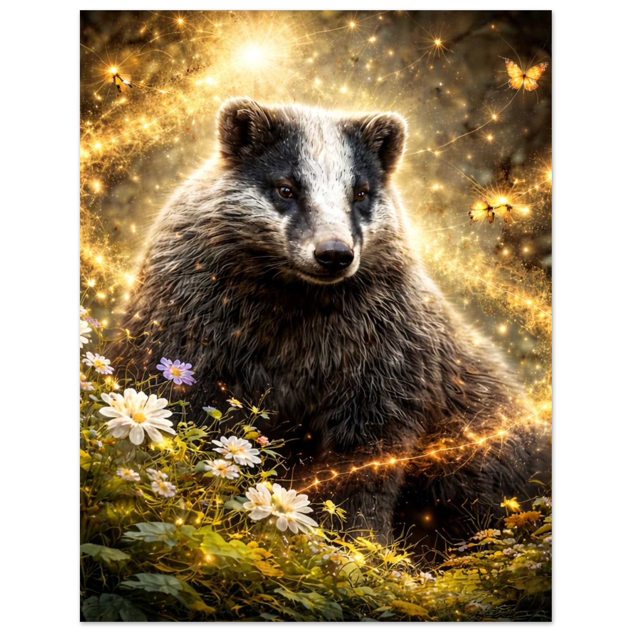 classic semi glossy paper poster badger e18ed8e2-e6a5-4002-89f8-c2998571e282