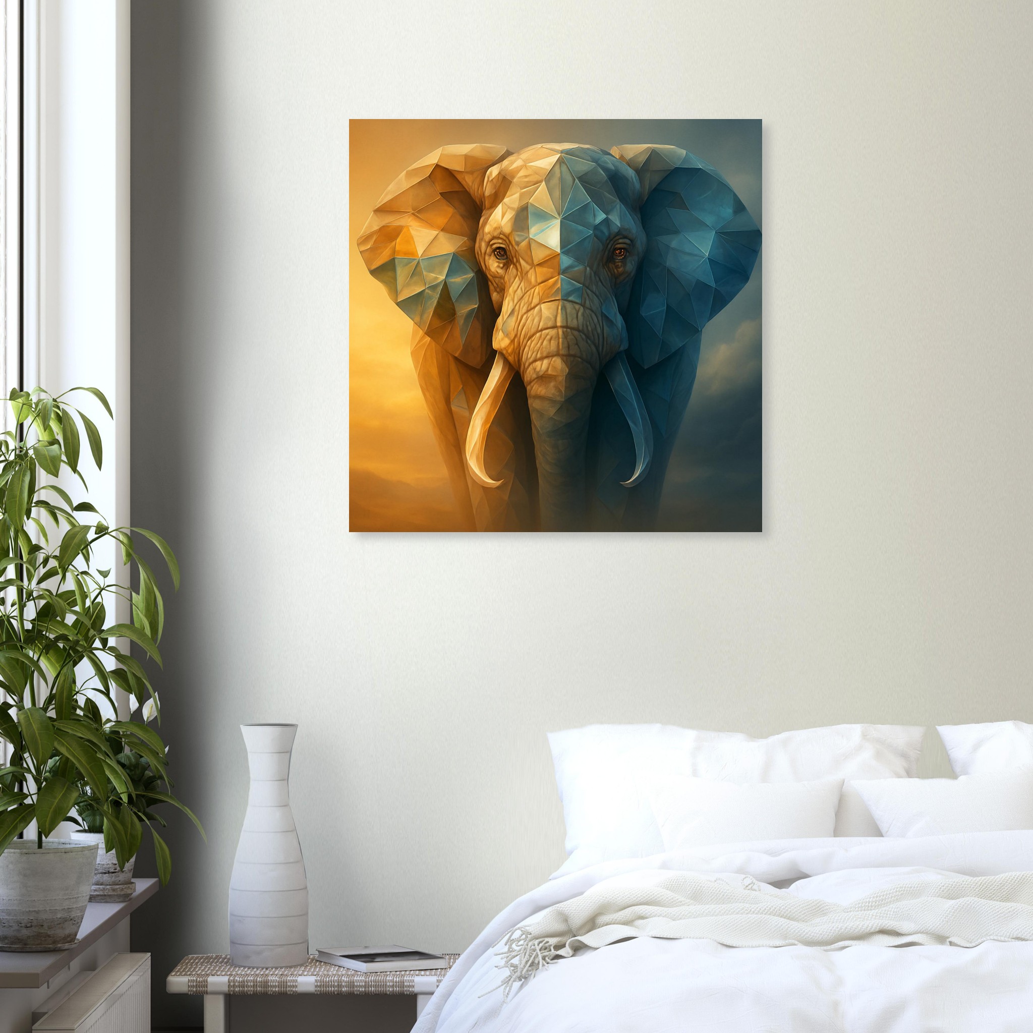 classic semi glossy paper poster elephant e97a32b0-2e05-4b7a-bd7c-536a325341f7