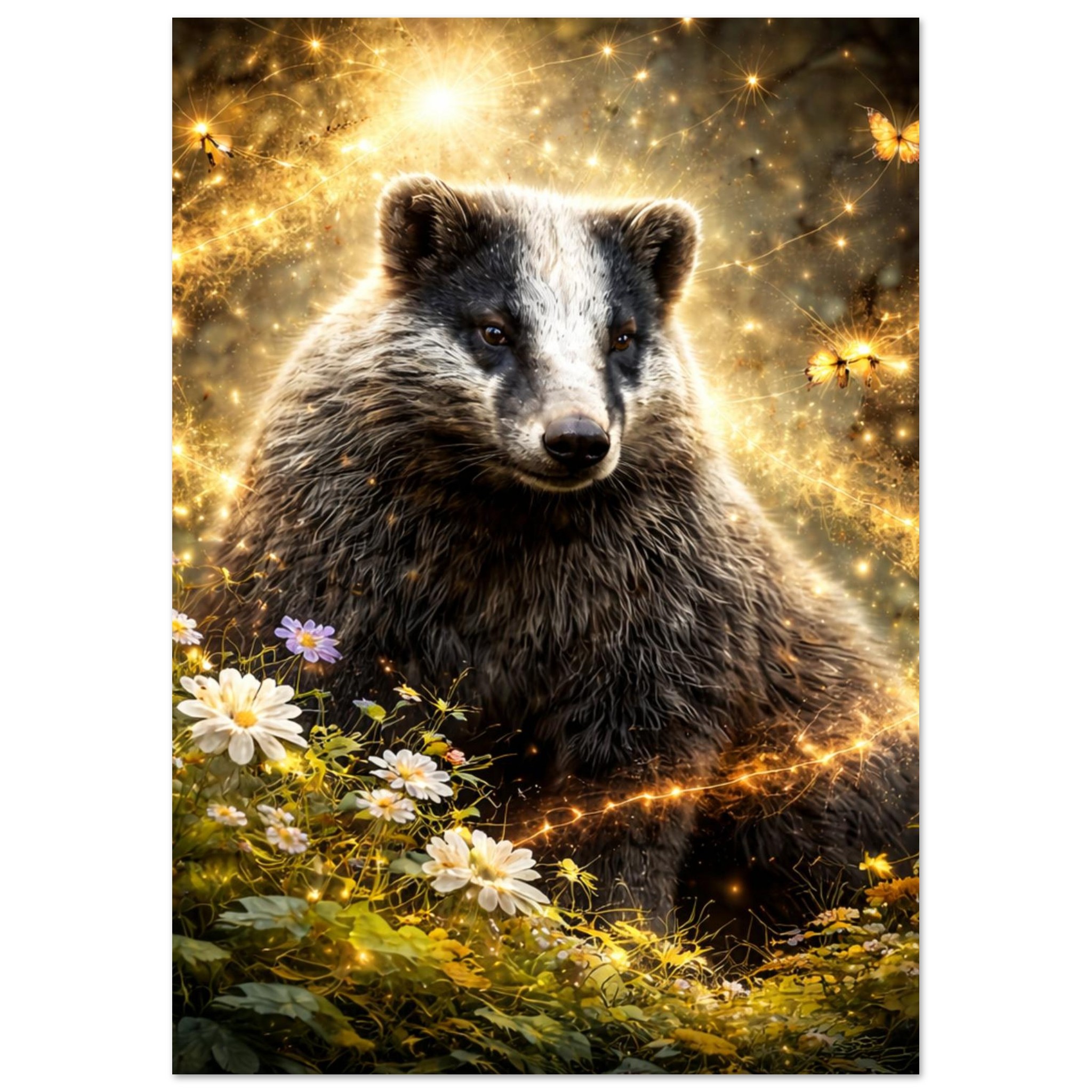 classic semi glossy paper poster badger e9ed0478-45f5-4e10-9bca-0535f073fe47