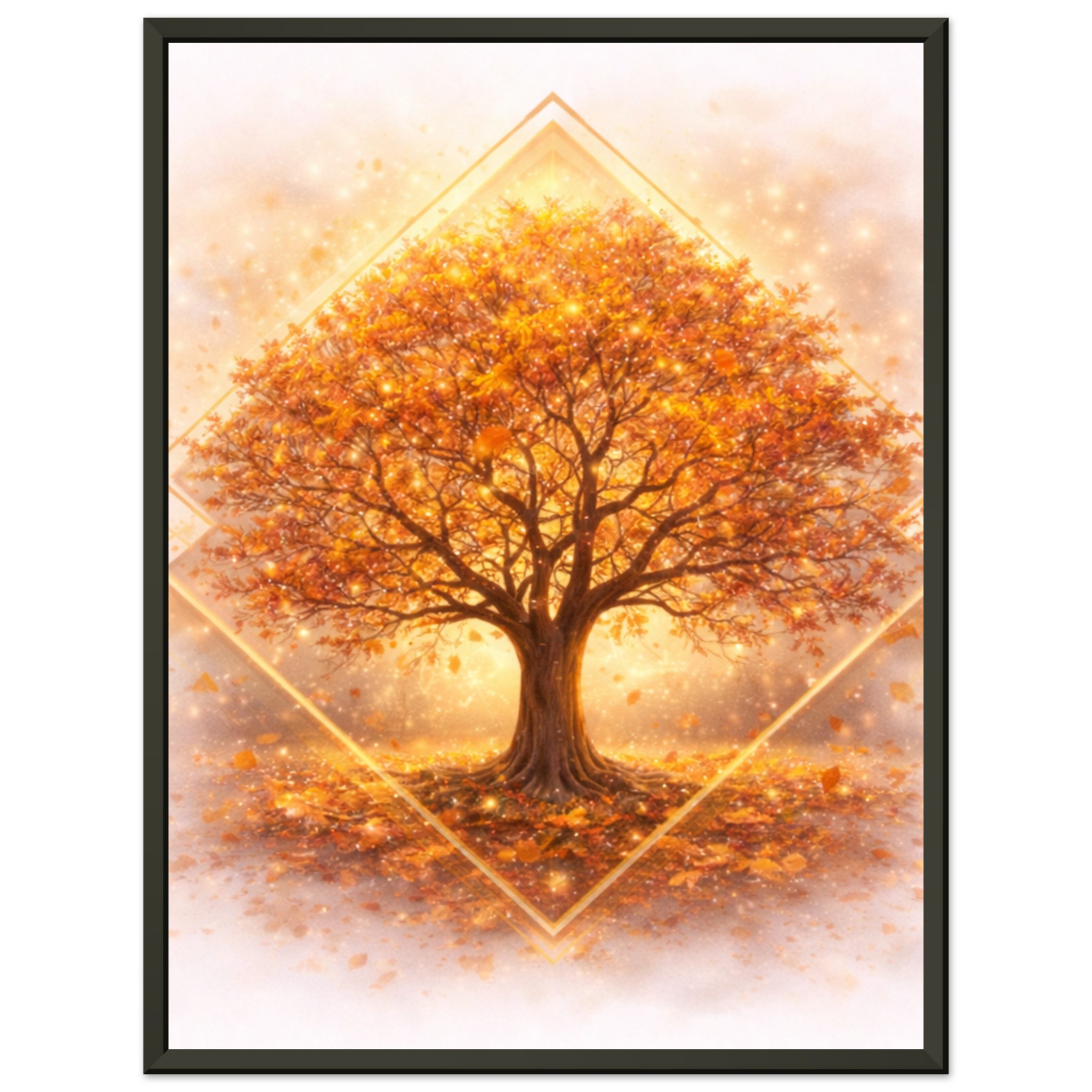 classic semi glossy paper metal framed poster autumn tree eb04f640-3449-4888-ae53-45962986d560