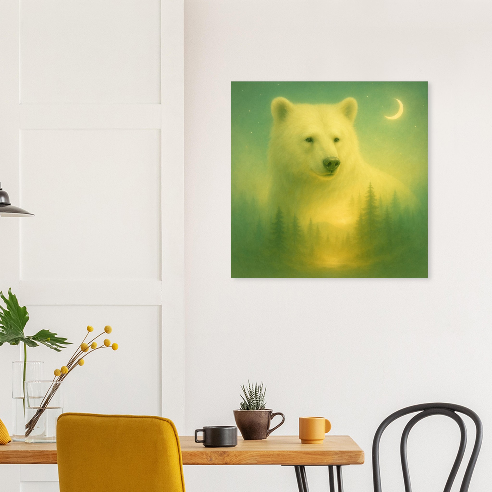 classic semi glossy paper poster polar bear art ebe706bf-ff18-4800-99c3-7c9f7f9c1e6d