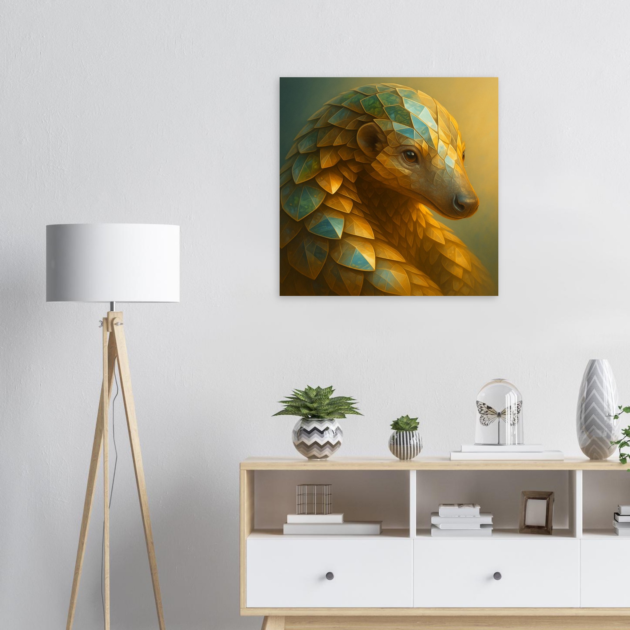 classic semi glossy paper poster pangolin eca32418-92a7-4a17-9135-947819ad73e6