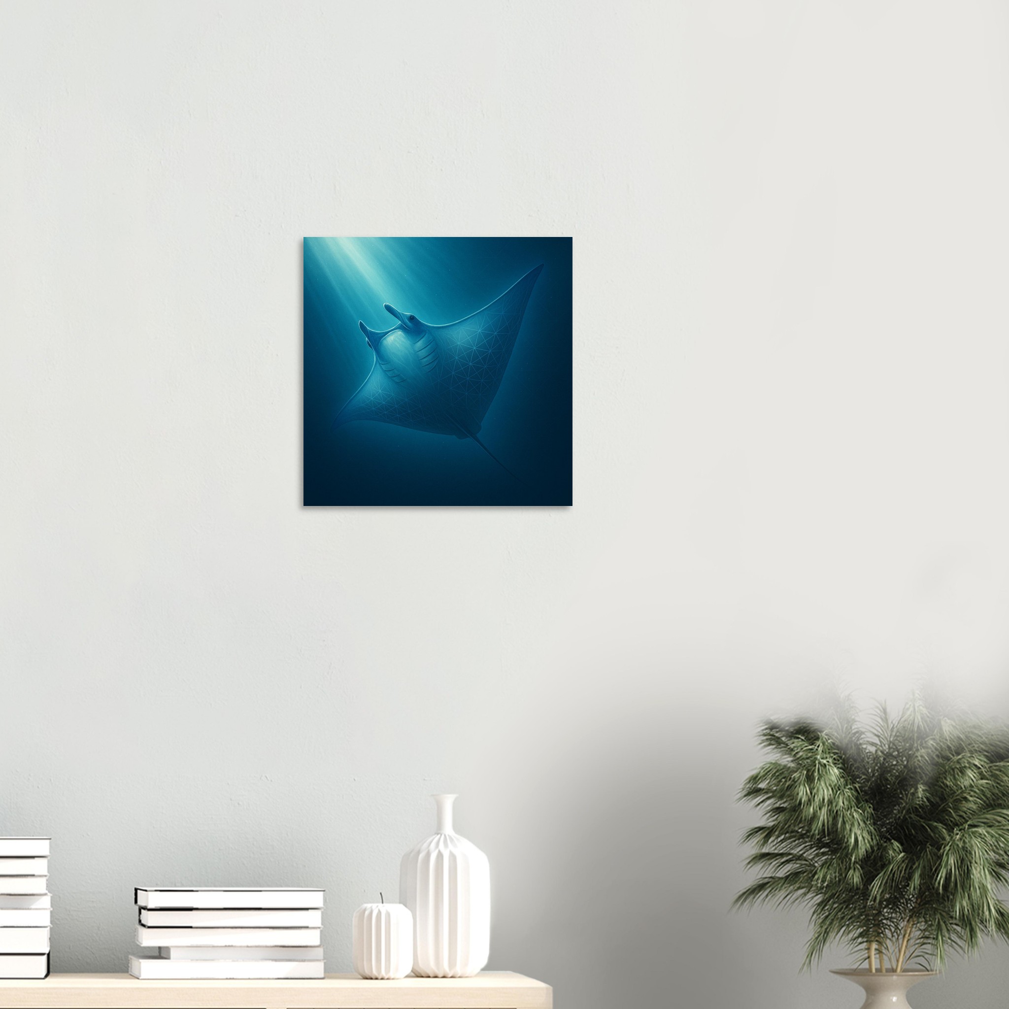 classic semi glossy paper poster manta ray ed03fc2a-e1e0-4382-a9c4-09ddc451be53