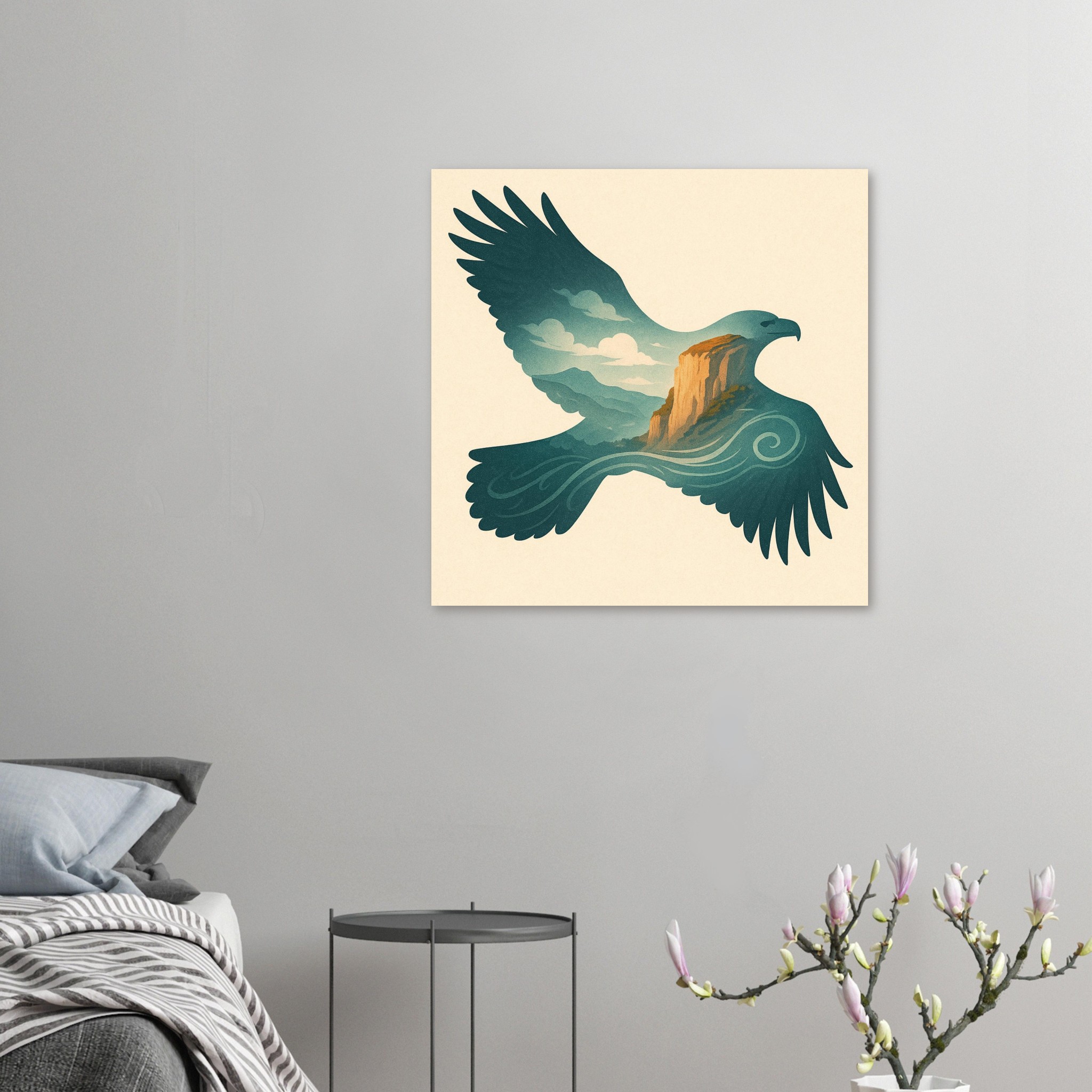 classic semi glossy paper poster, eagle ee1e0c5b-9e73-4b63-a910-2f6ef4a66d4e