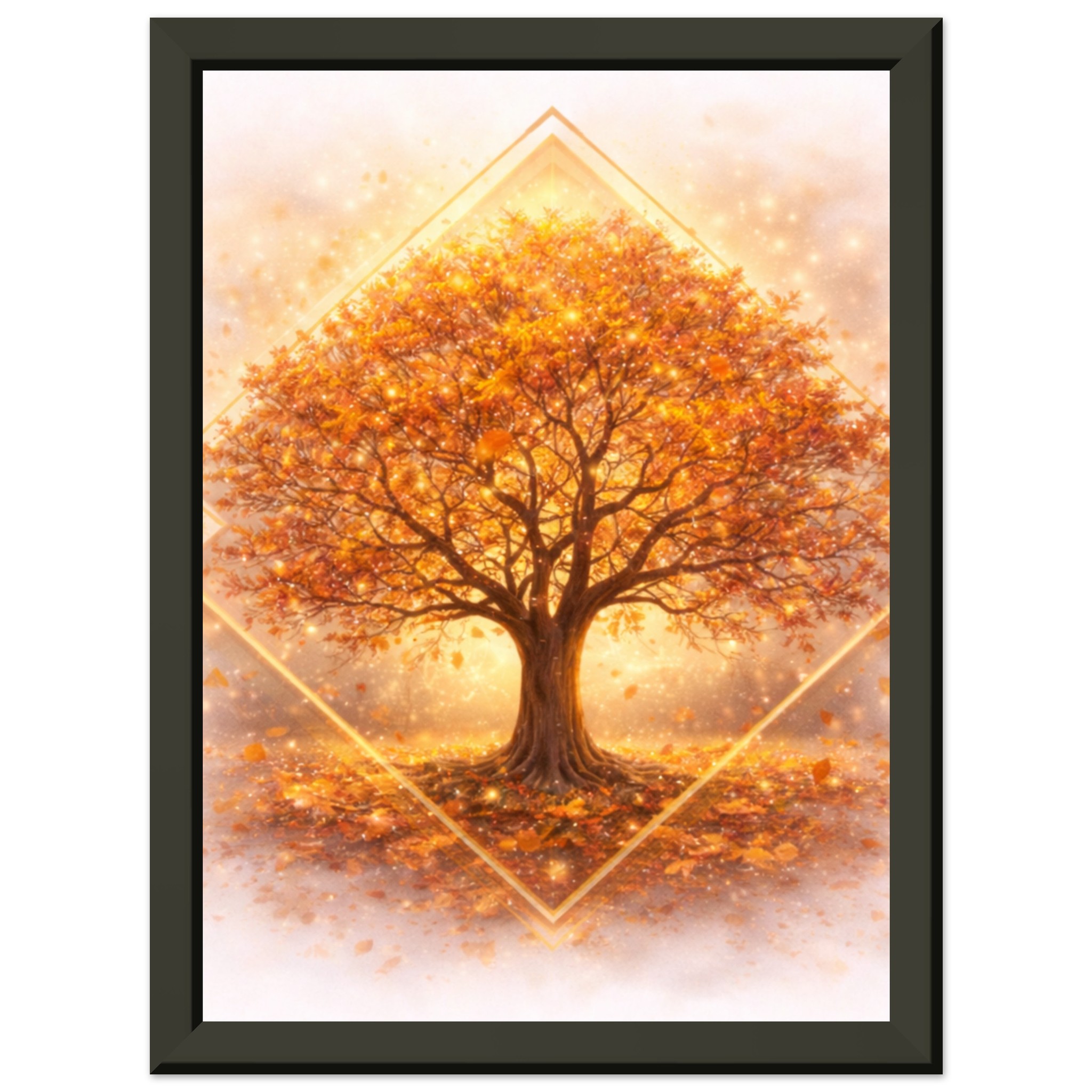classic semi glossy paper metal framed poster autumn tree ef5cdd29-2b40-47af-9a53-d2b9196ad485
