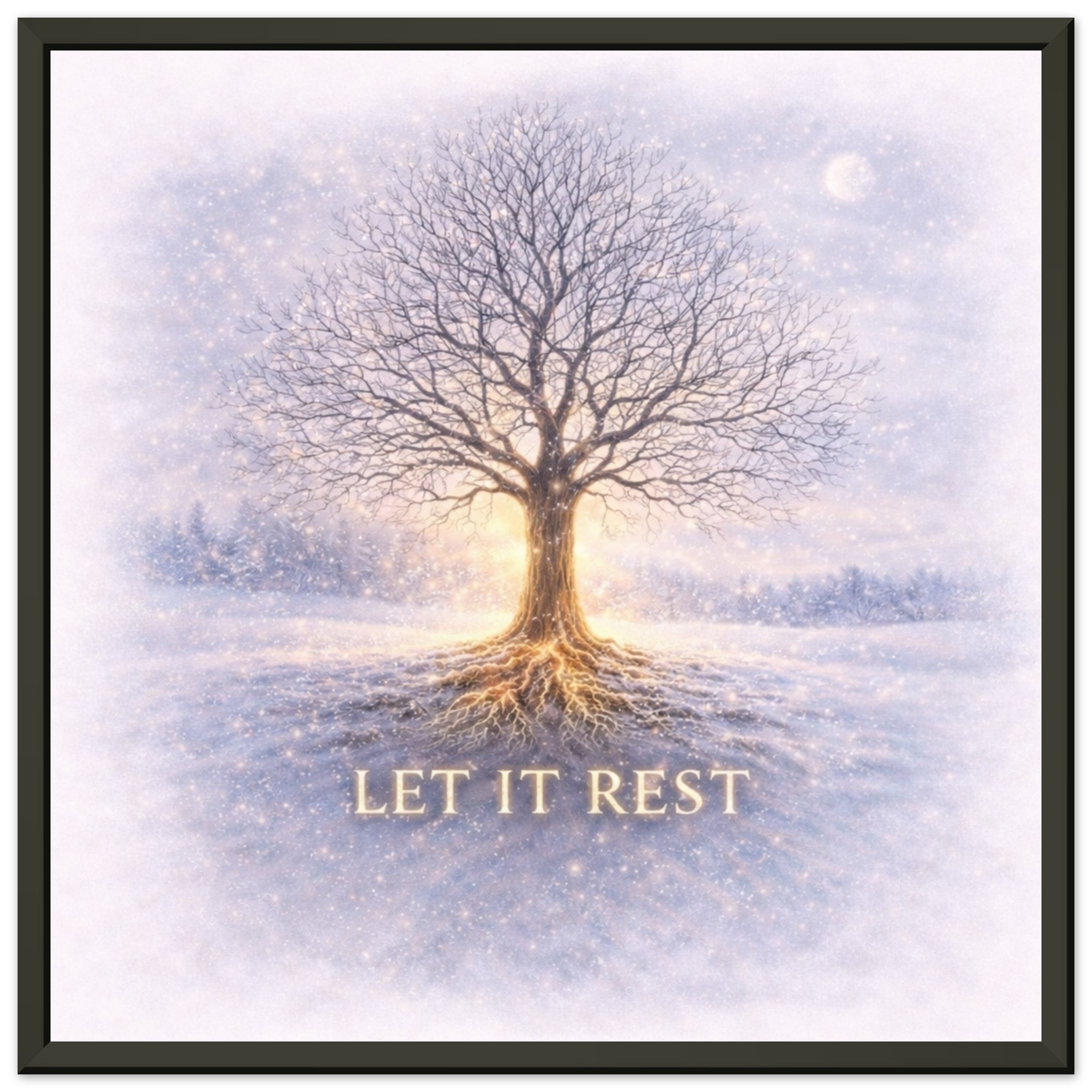 classic semi glossy paper metal framed poster let it rest f01efffe-4db5-426e-88ba-5cae134fccc1