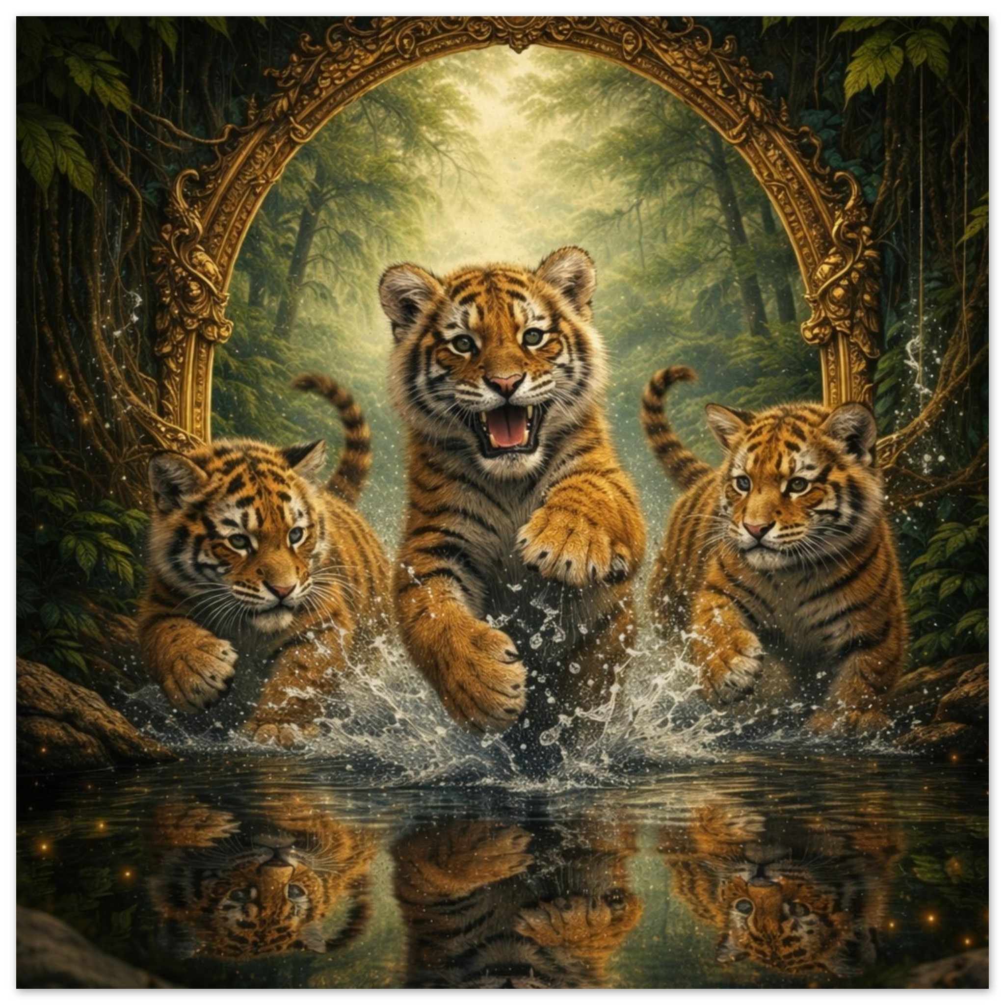 classic semi glossy paper poster tiger cubs f0ef1d5b-05aa-4ffa-9078-a87f641da1c1
