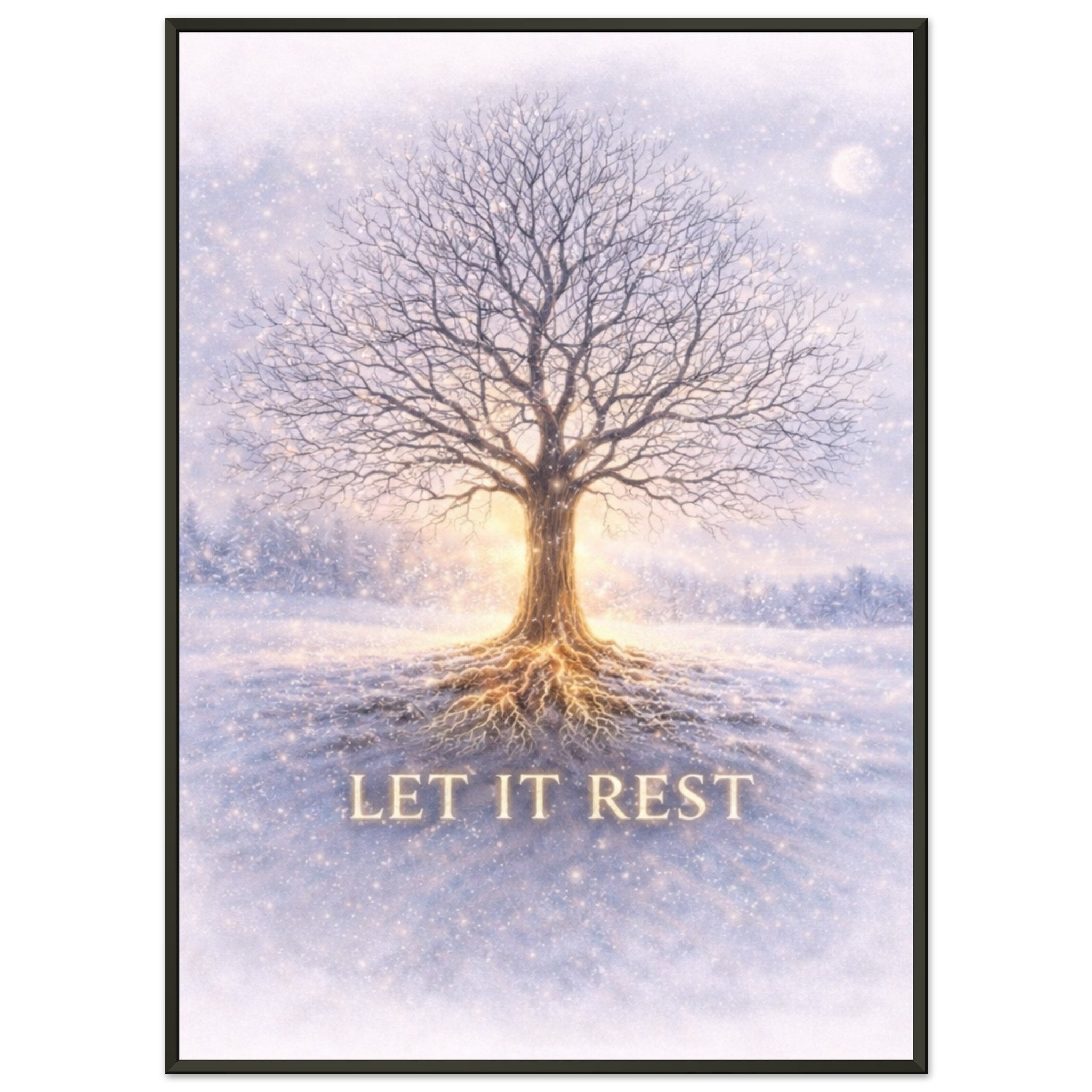 classic semi glossy paper metal framed poster let it rest f2164123-39d4-43e7-aadc-39be3ccb7240