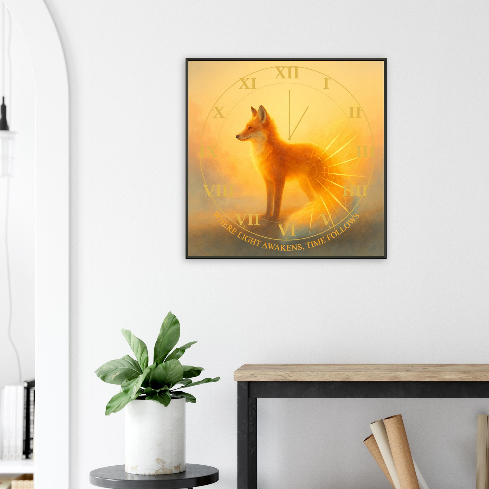 classic semi glossy paper metal framed poster, timekeeper f3123c6c-0b2d-4c42-93d7-a985aa4307cd