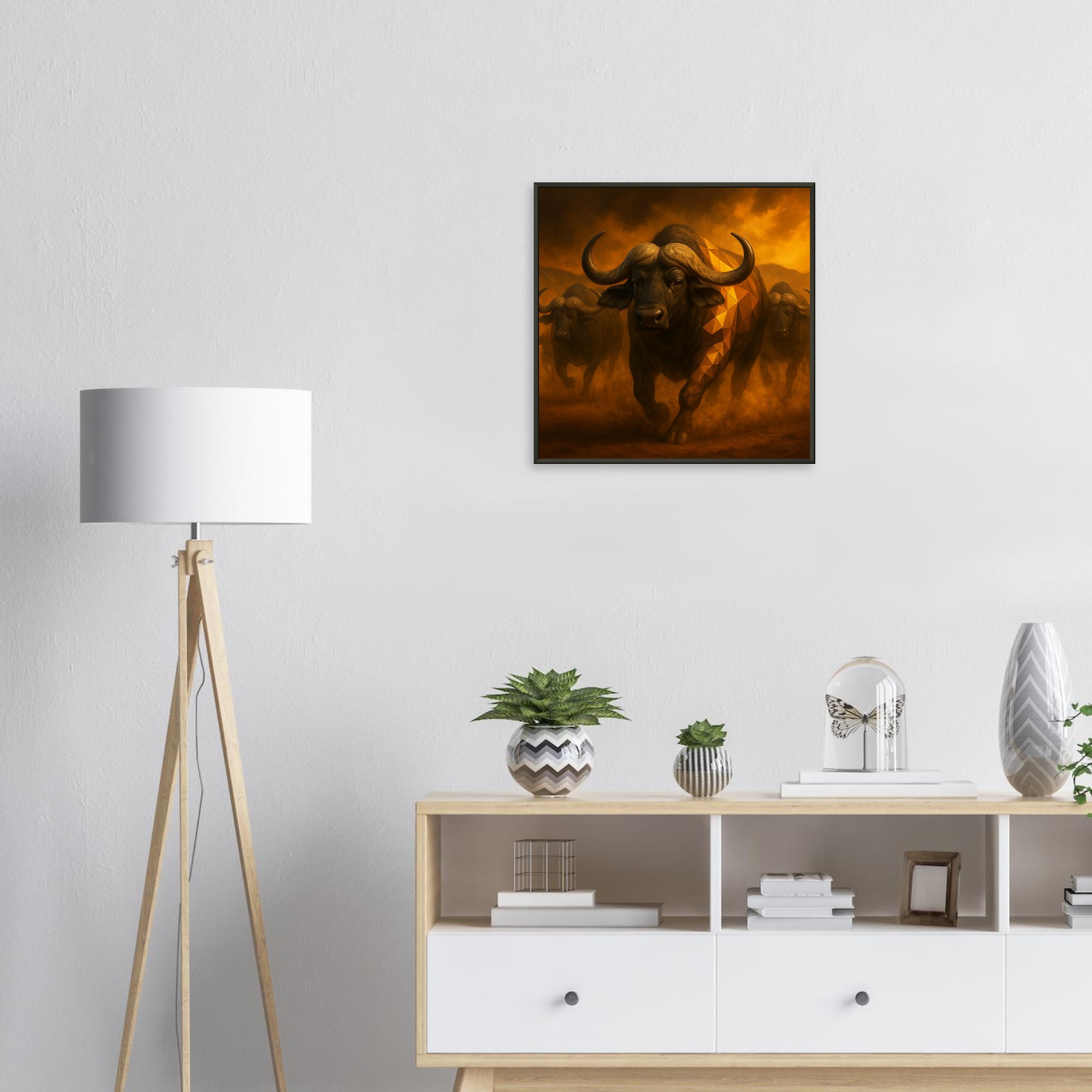 classic semi glossy paper metal framed poster buffalo f35c74bf-eadf-4788-8d87-41ffbb1292ce