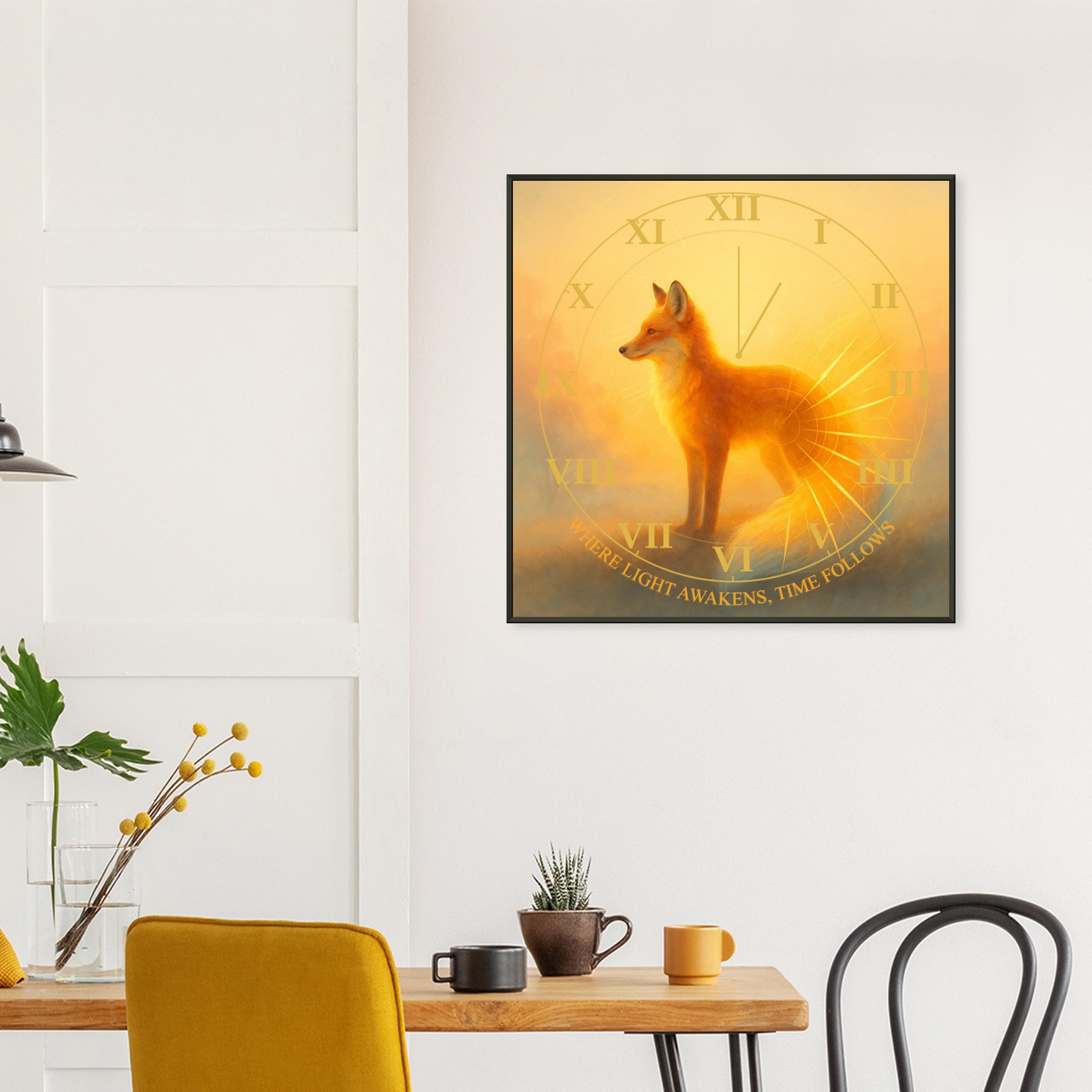classic semi glossy paper metal framed poster, timekeeper f429cdae-849d-4ae8-90c0-77114a87022a