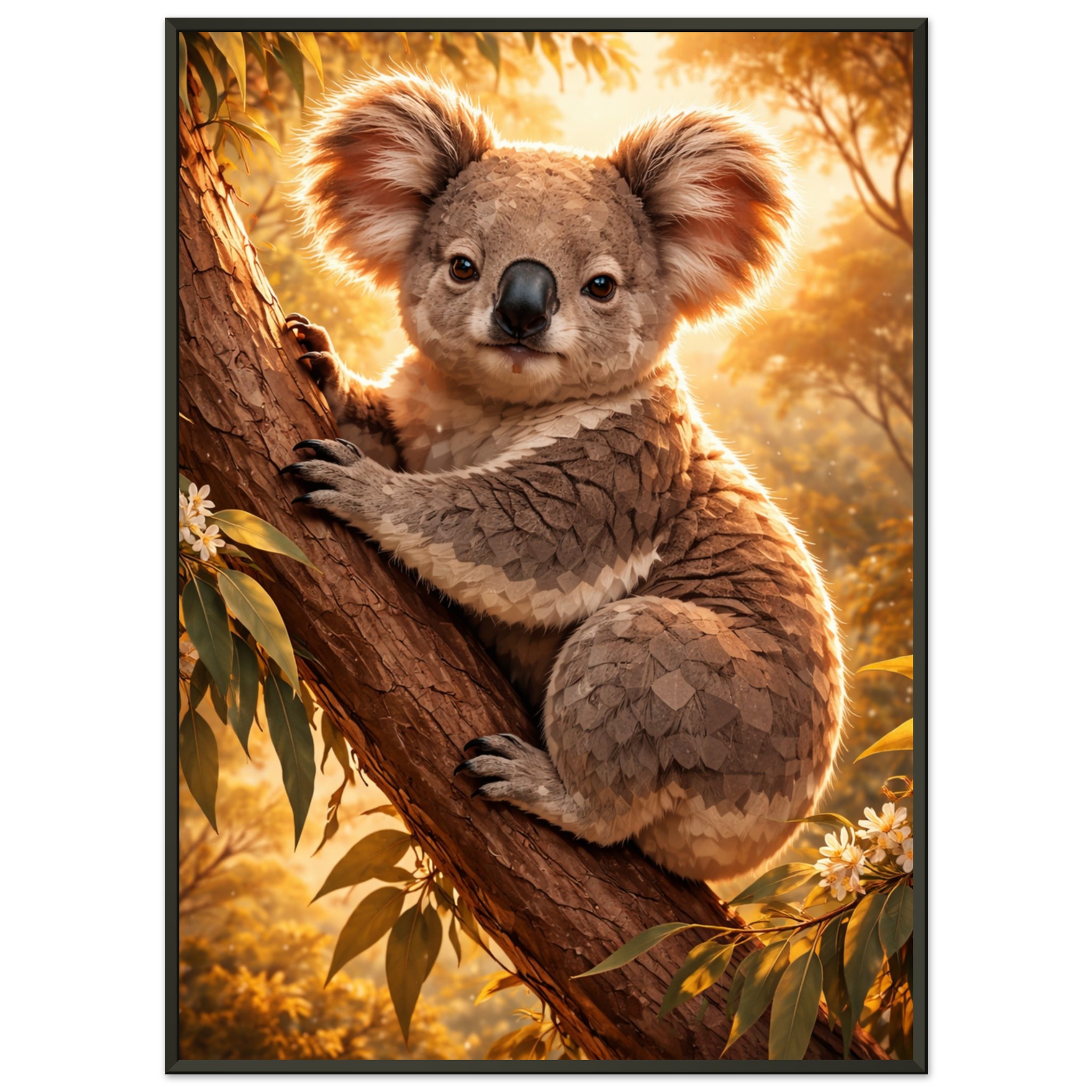 classic semi glossy paper metal framed poster koala art f8daa7b6-1880-4ff2-887d-f3d7380a51ec