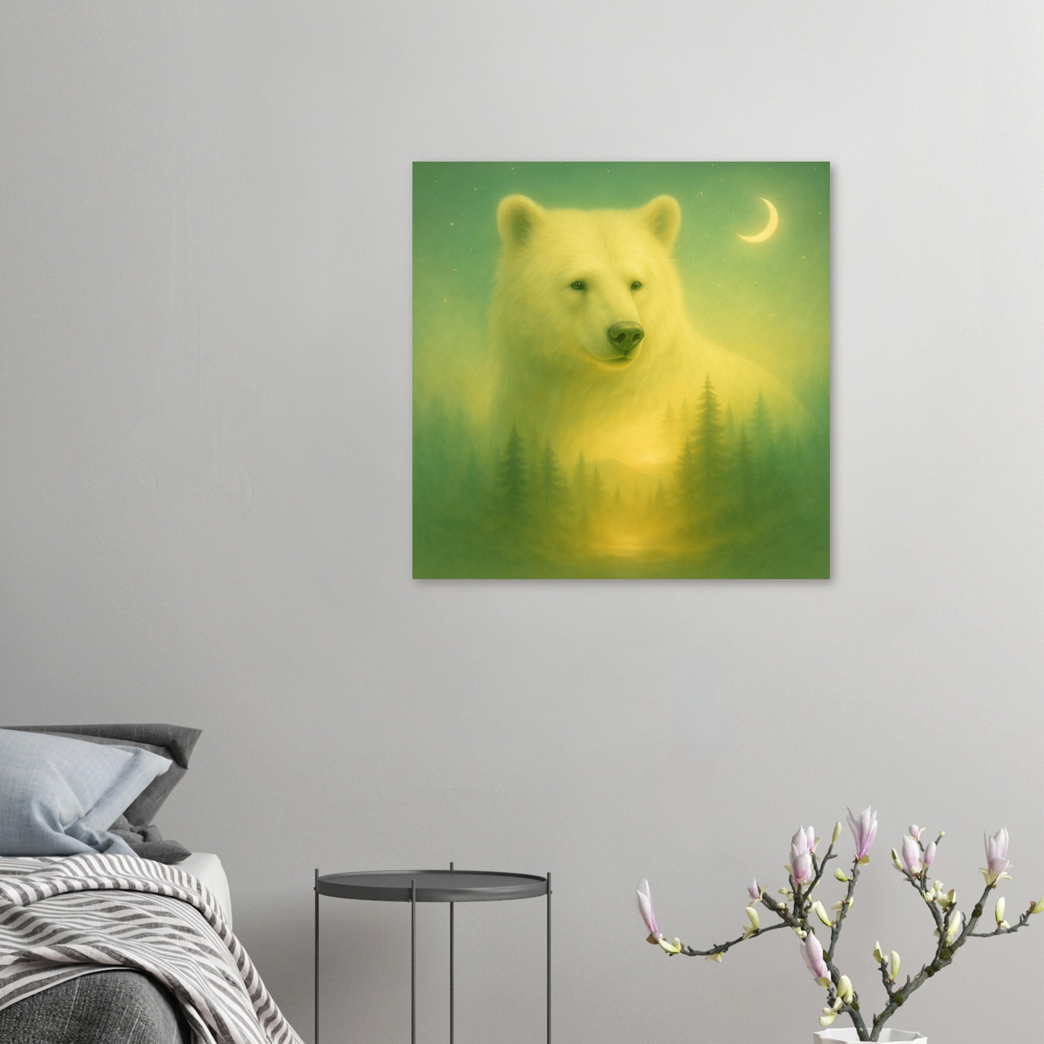 classic semi glossy paper poster polar bear art f93a8088-bd27-4a37-a246-d41a39efcb1c