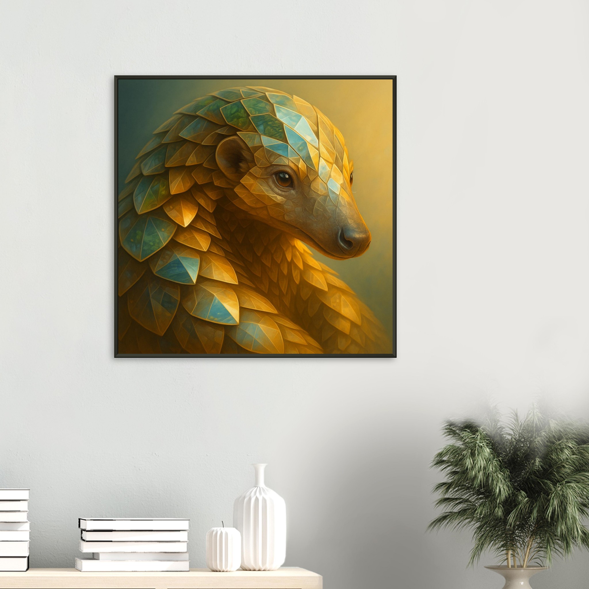 classic semi glossy paper metal framed poster pangolin fc5711ec-117b-4319-894f-8abf5b415df4