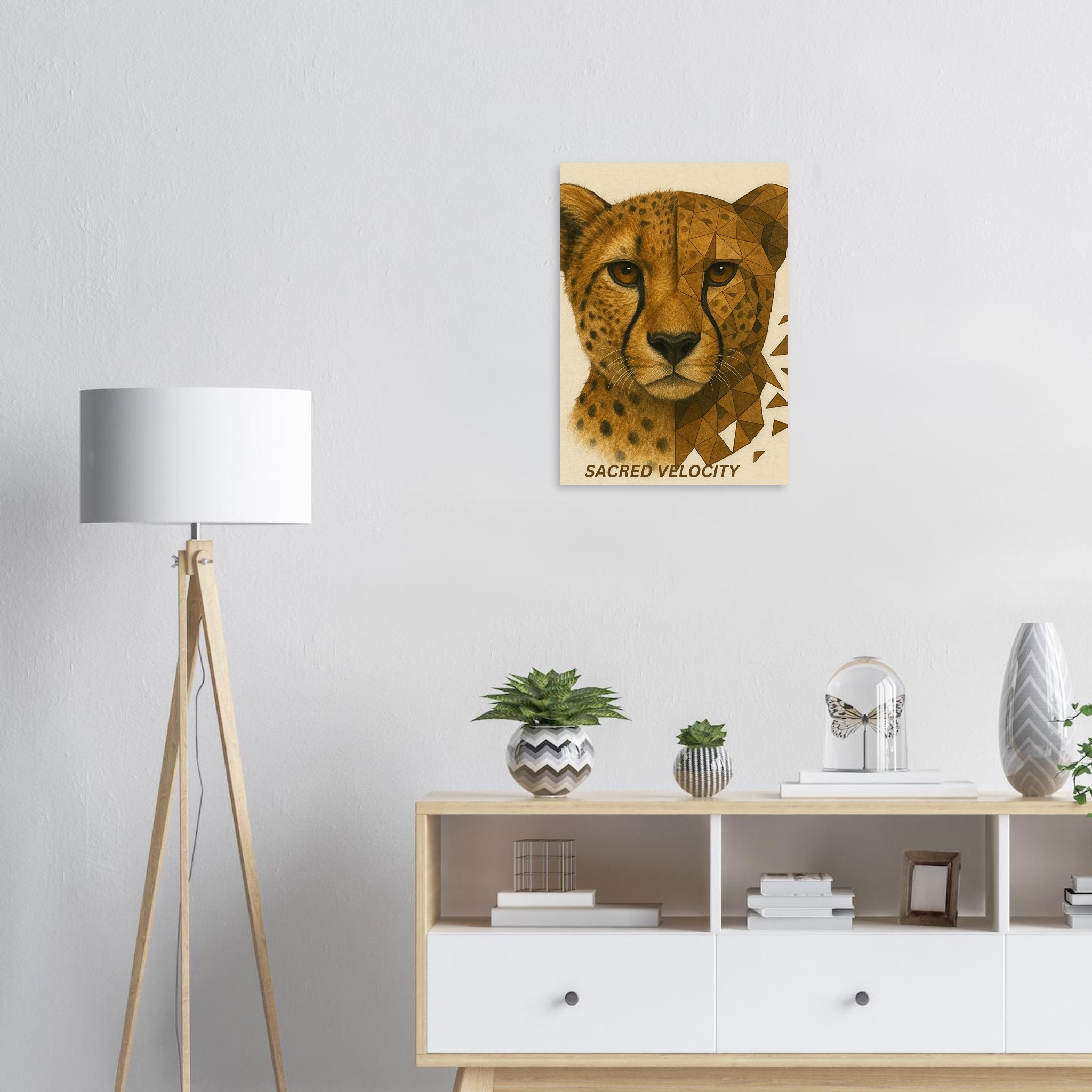 classic semi glossy paper poster, cheetah fd0f4893-3101-4983-8643-134033e2bfb4