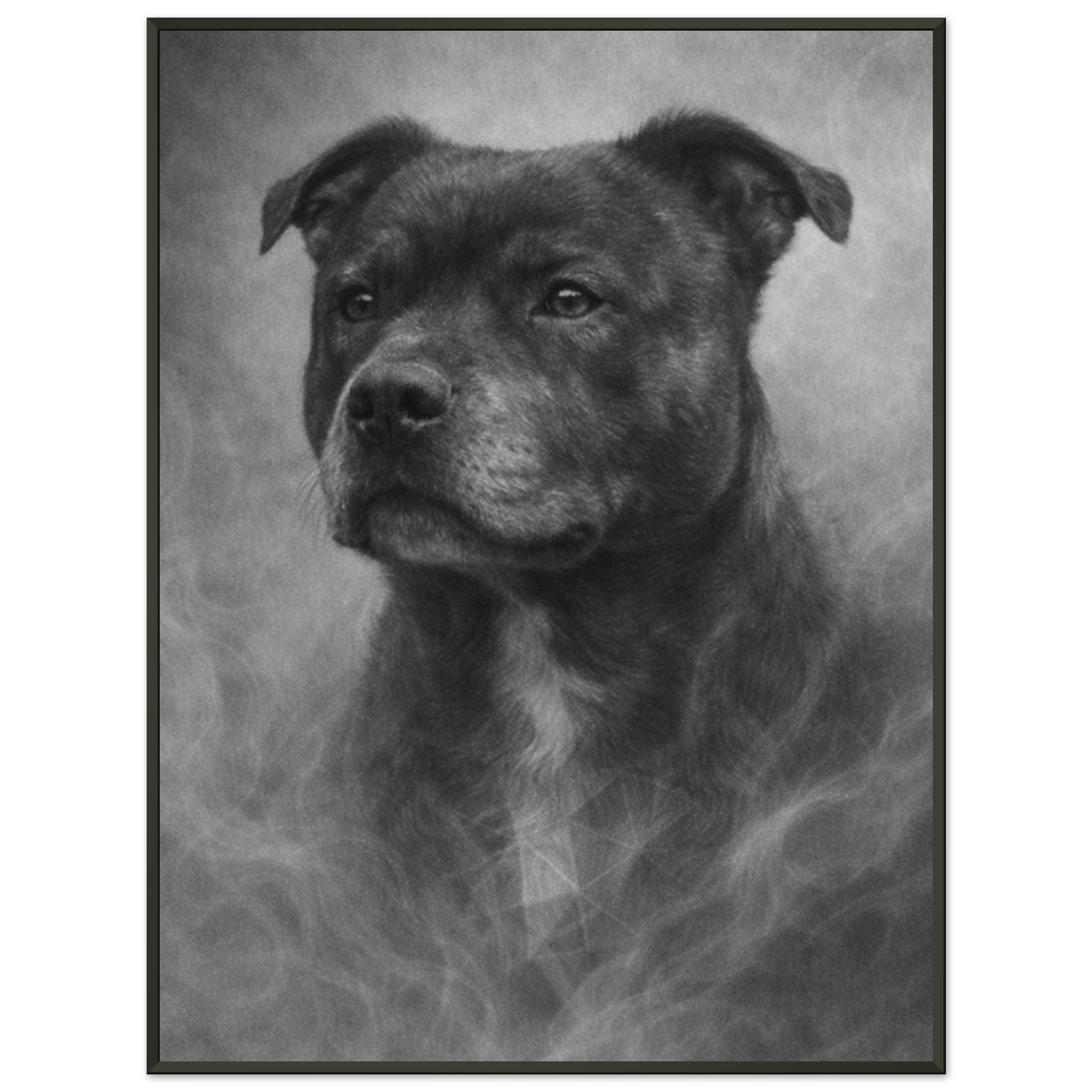 classic semi glossy paper metal framed poster staffy fd6df309-1902-4376-992f-690ce5a33544