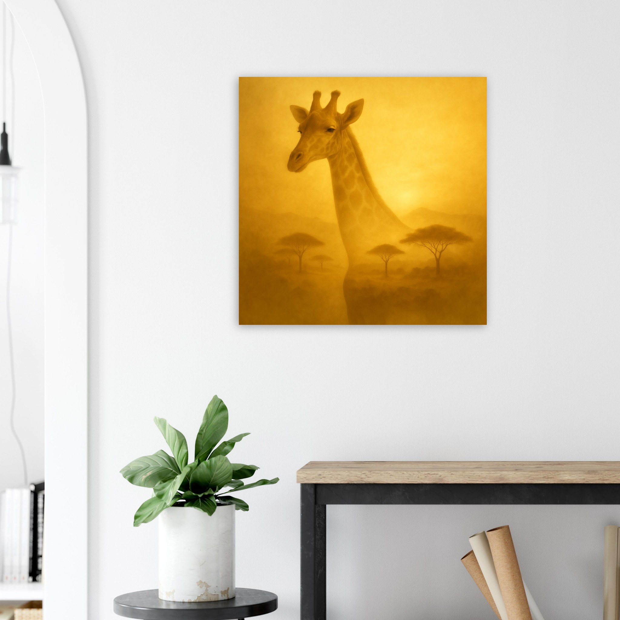 classic semi glossy paper poster giraffe fdec8bc9-36eb-448a-9717-64bc322cf9f8