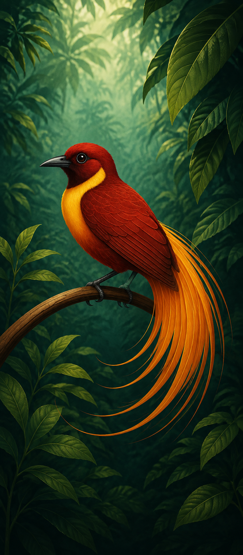 paradise bird wallpaper 04 paradise bird wallpaper 04