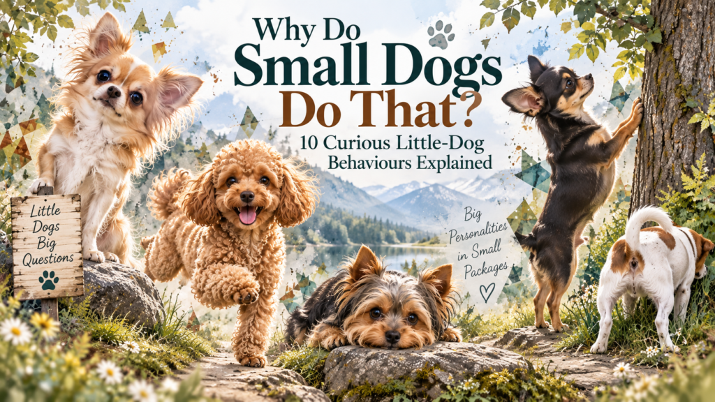 small dog behaviours blog image