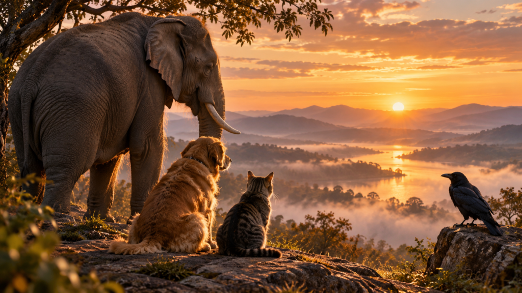 wildlife watching the golden valley